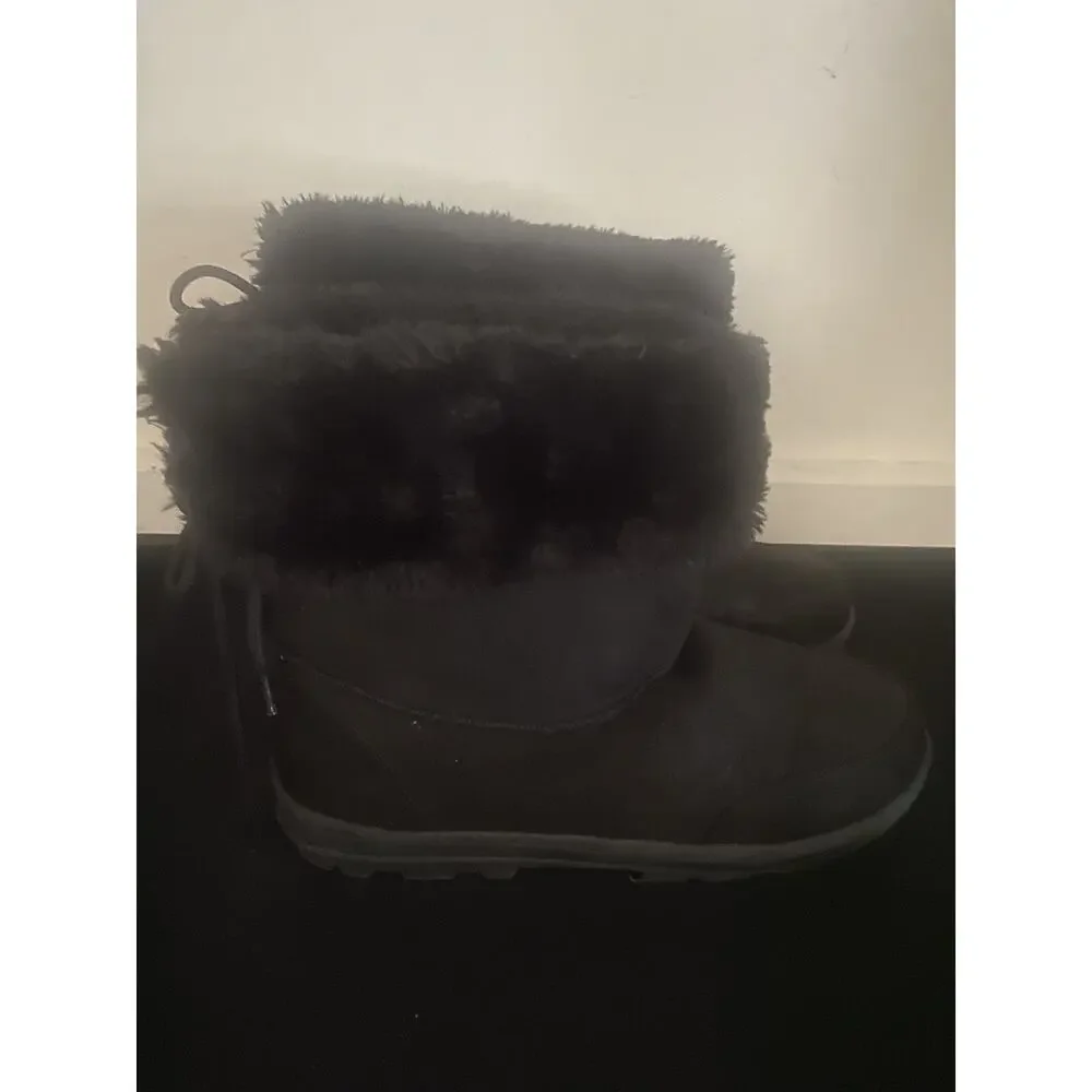 Seven 7 Dials Women's Mid-Calf Faux Fur Winter Boots Black Size 9 Snow boots